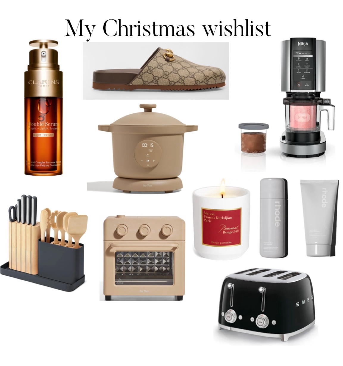 Things i want for Christmas, restock on my skincare products 👏🏽 kitchen appliances, gucci shoes, for the home 

#LTKHoliday #LTKGiftGuide #LTKCyberWeek