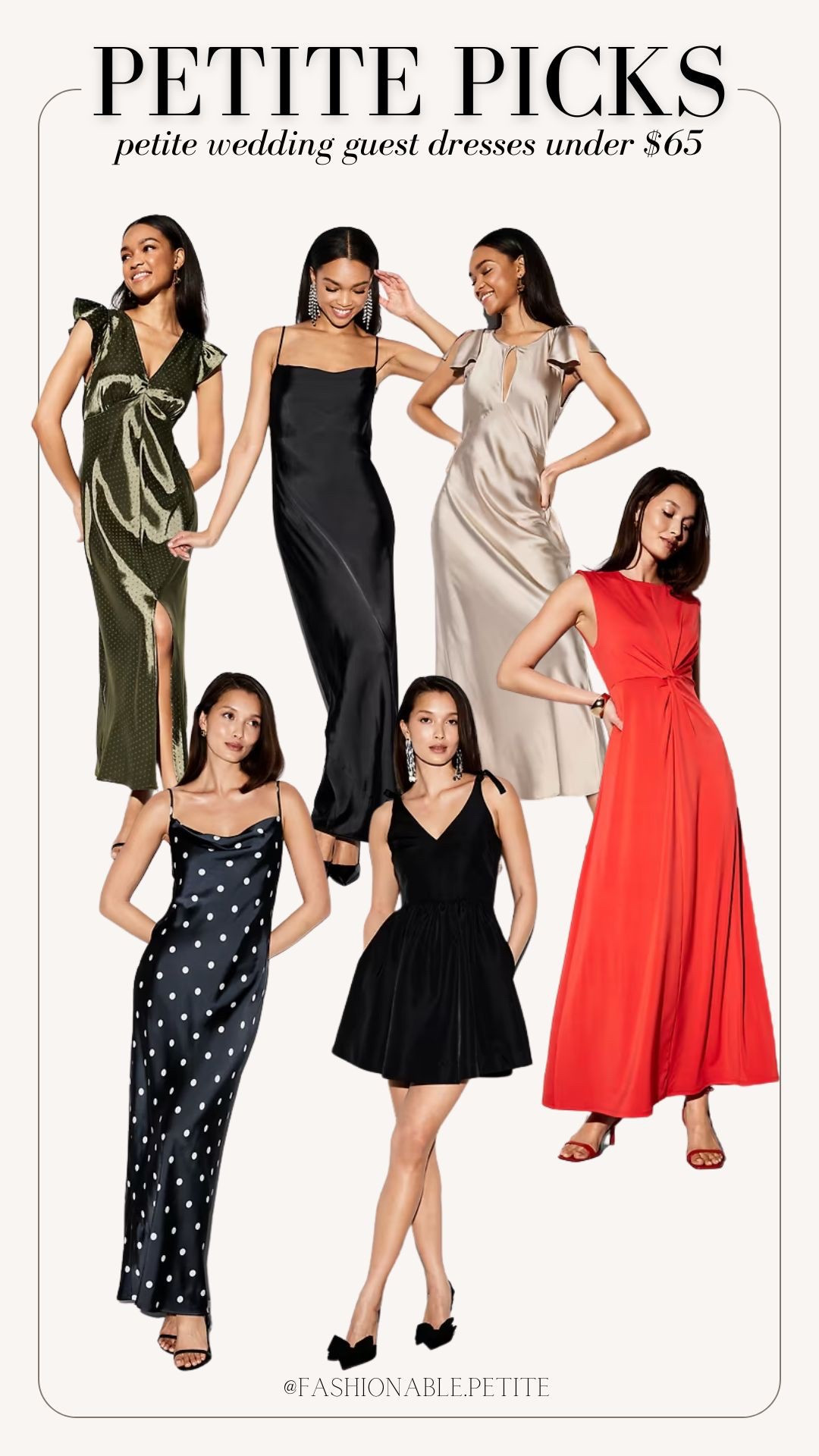 Petite dresses to wear to your next wedding!

Wedding guest, spring wedding, petite dress, formal wear, petite outfit, wedding guest dresses 

#LTKWedding #LTKPetite #LTKFindsUnder100