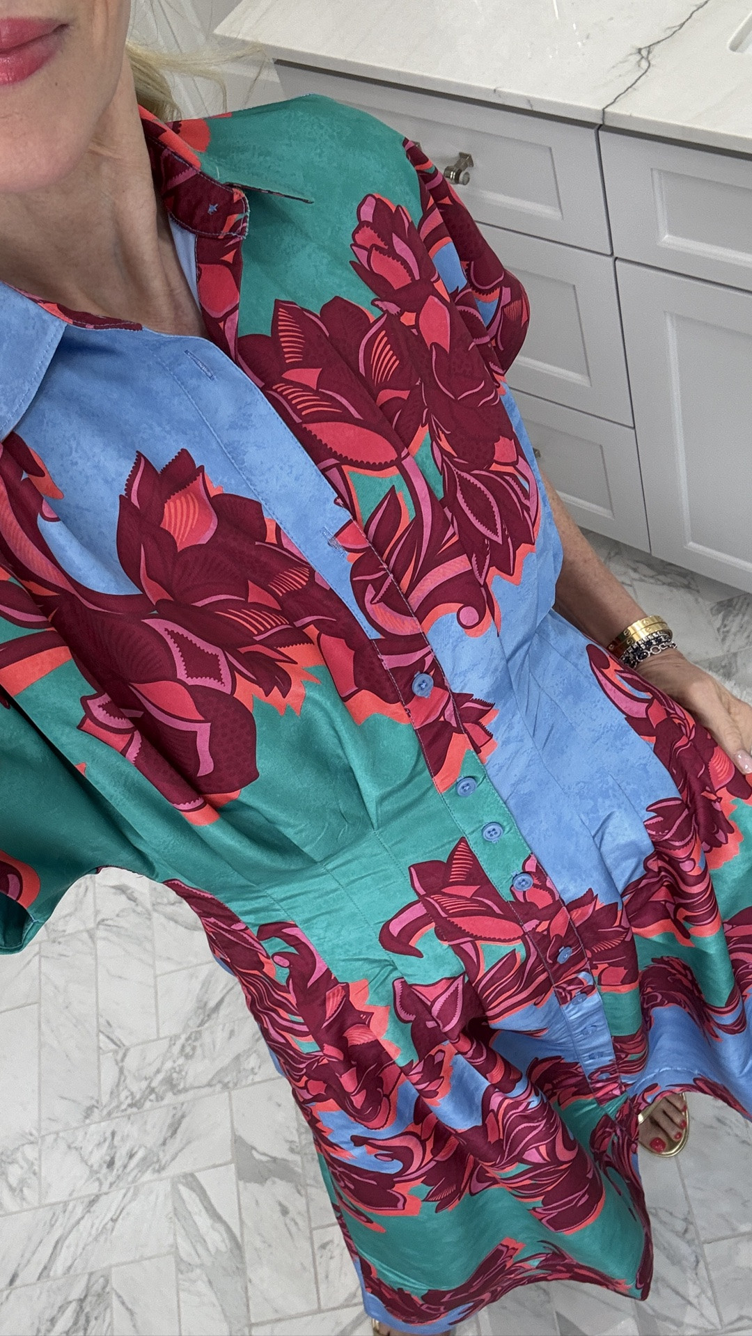 The prettiest summer dress with bold colors and flattering fit. Save 20% at Alden Adair with code: MEGAN20

#LTKOver40 #LTKootd #LTKWedding