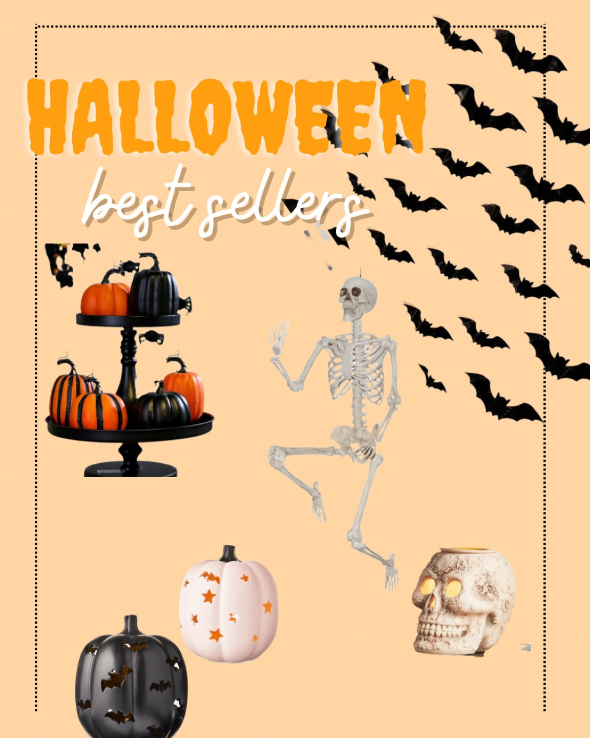 Halloween best sellers


#walmart #falldecor #halloween #skeleton #home #pumpkin #outdoor #outdoordecor

#LTKhome #LTKSeasonal #LTKSale