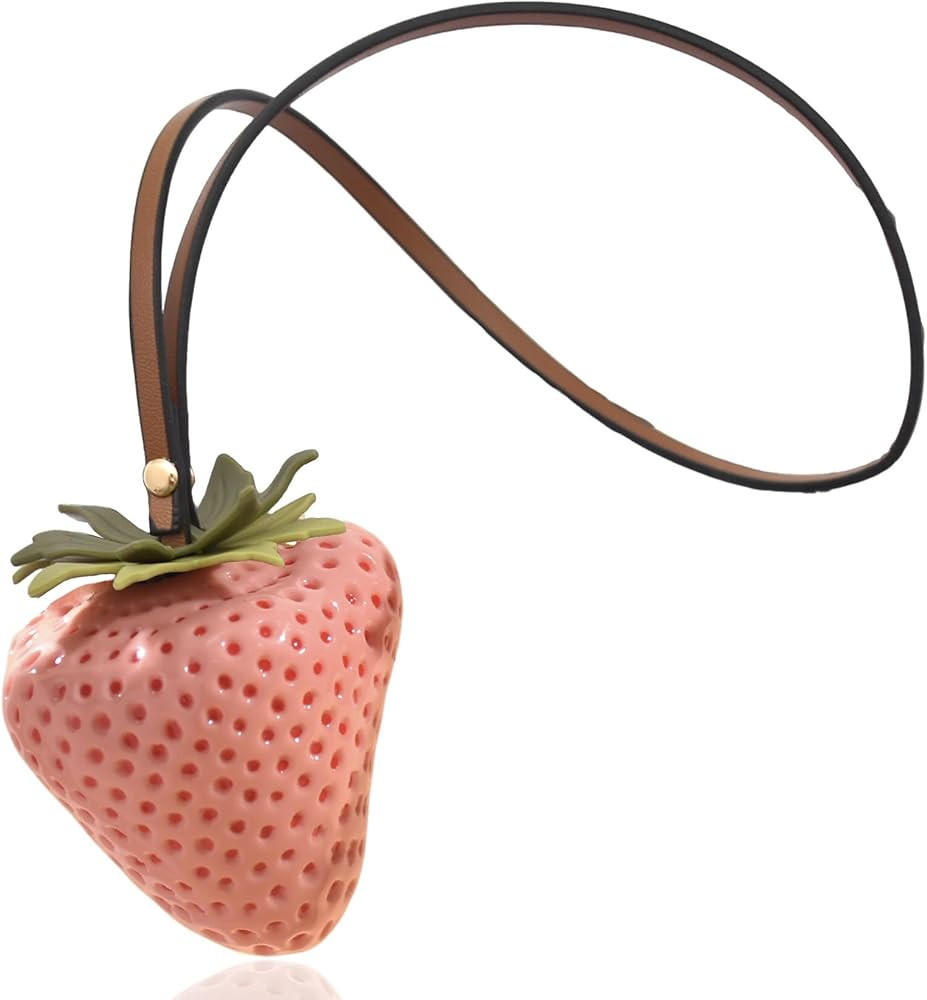 Oversize Strawberry Bag Charms Purse Accessories Charm for Women Gift | Amazon (US)