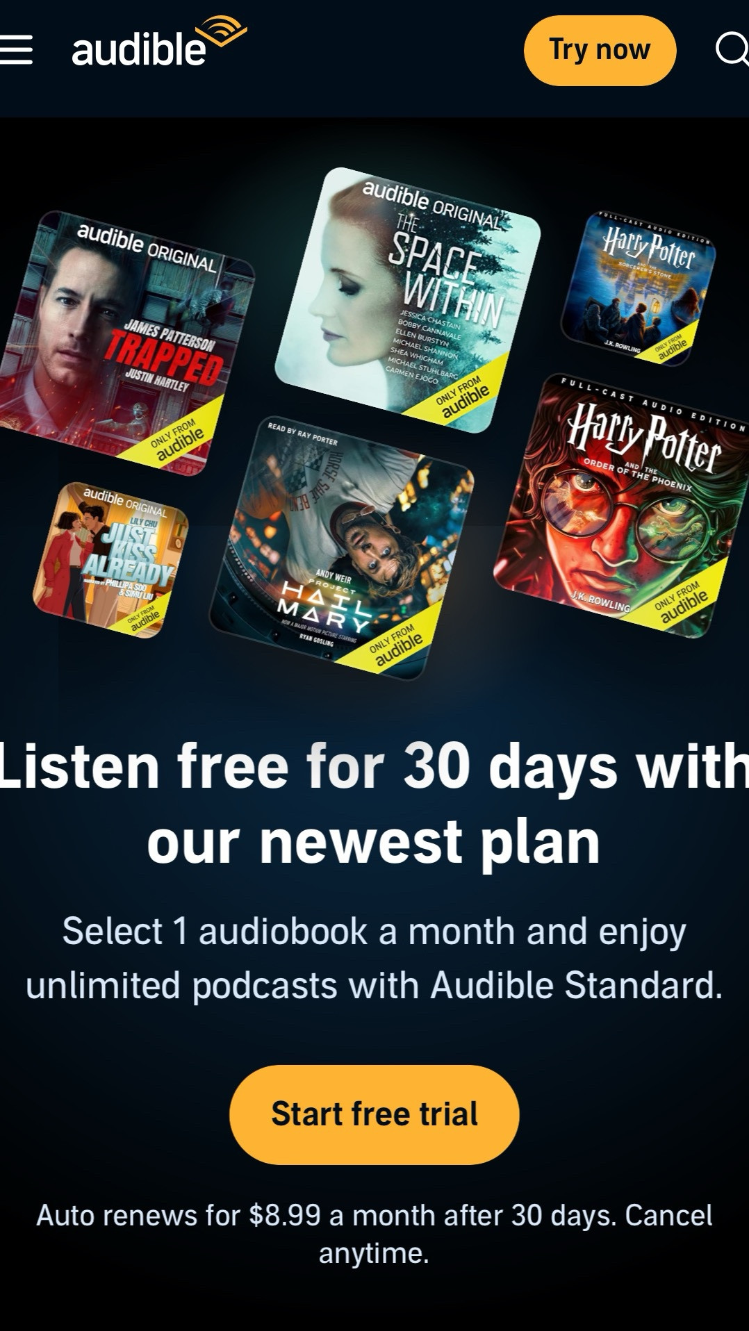 I “read” 80+ books a year without ever sitting down. 👀

I don’t have time to physically read… so this is what actually worked for me.

I listen while I’m driving, cleaning, taking a walk, even laying in bed.

It’s the only way I’ve been consistent 📚✨

AND they’re doing a 2-for-1 credit sale right now! 👀

Linking the free trial I started with!

https://amzn.to/4bxJT85

#LTKSaleAlert #LTKdayinmylife #LTKmomlife