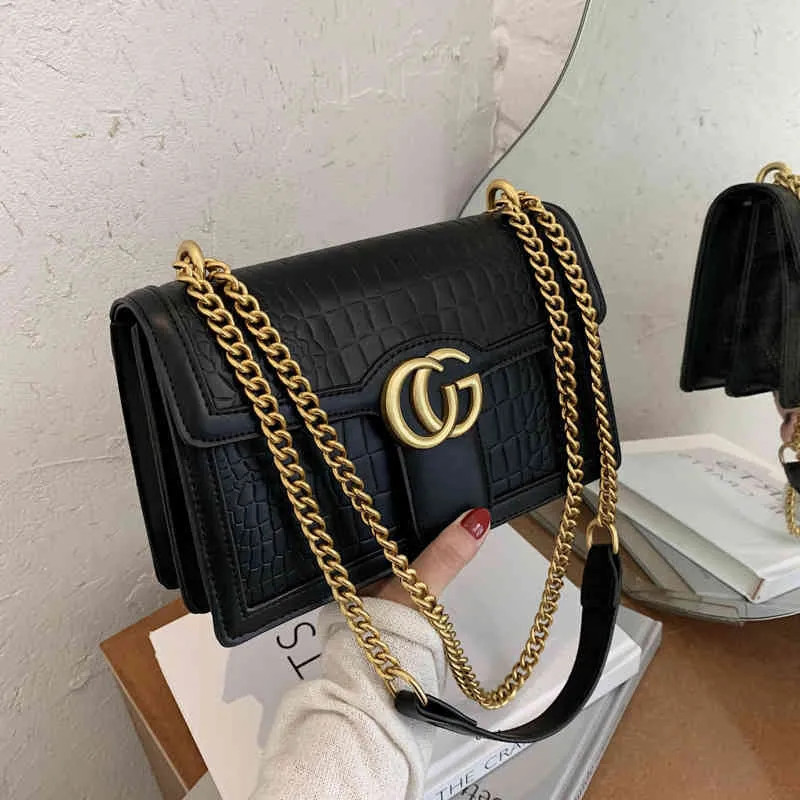 74% OFF bag Designer bags Outlet Store Women's new fashion alligator chain shoulder Korean women'... | DHGate