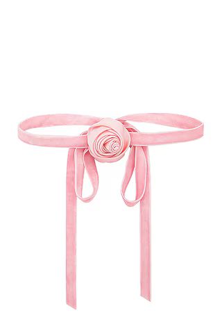 Silk Rosette Ribbon Choker Necklace | FWRD 