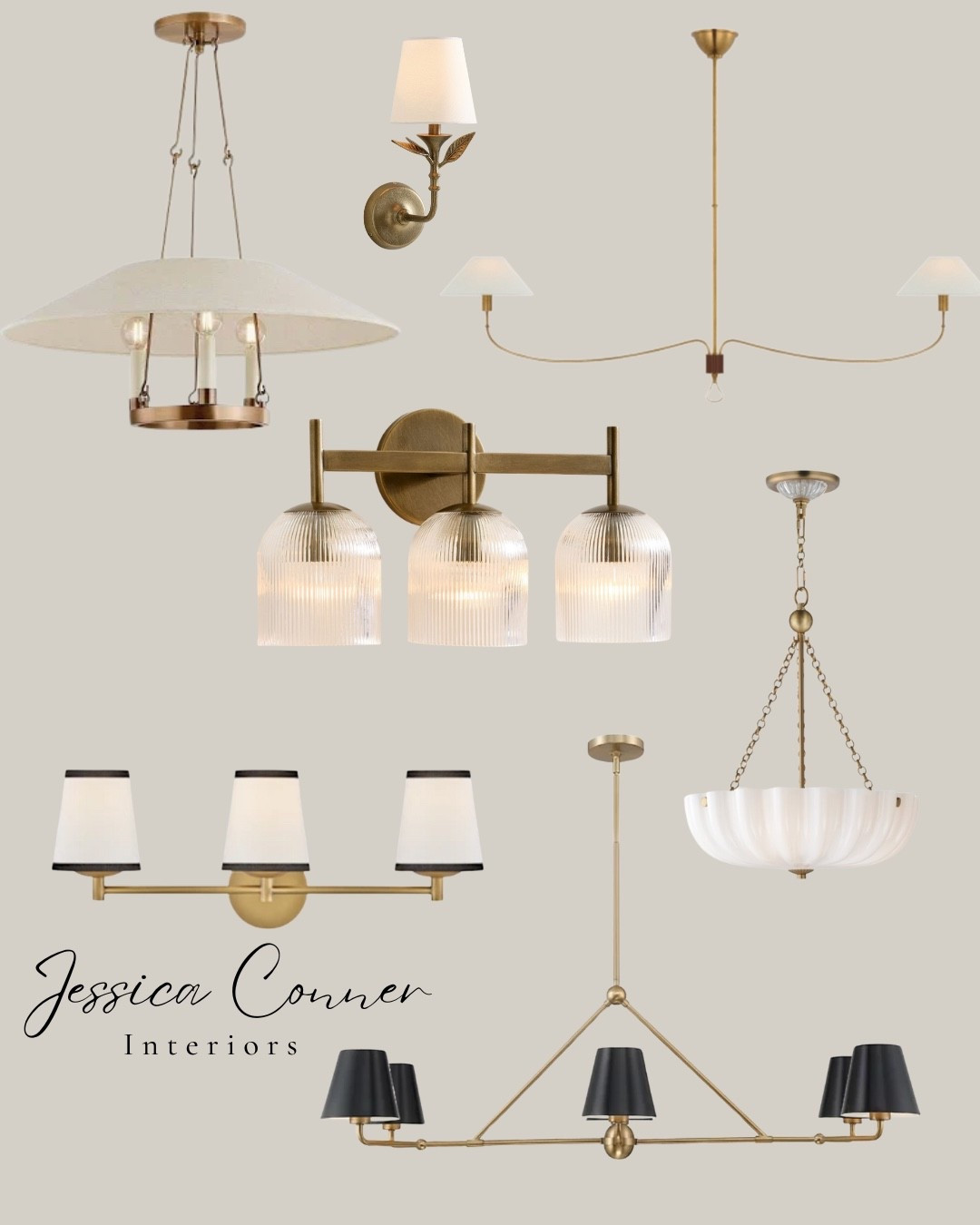 ✨Let there be lighting!✨
Lighting is more than just functional—it sets the tone, defines the space, and brings your design to life. From sculptural sconces to statement chandeliers, here are a few of my go-to favorites that blend timeless brass finishes with modern classic silhouettes.

#LTKHome