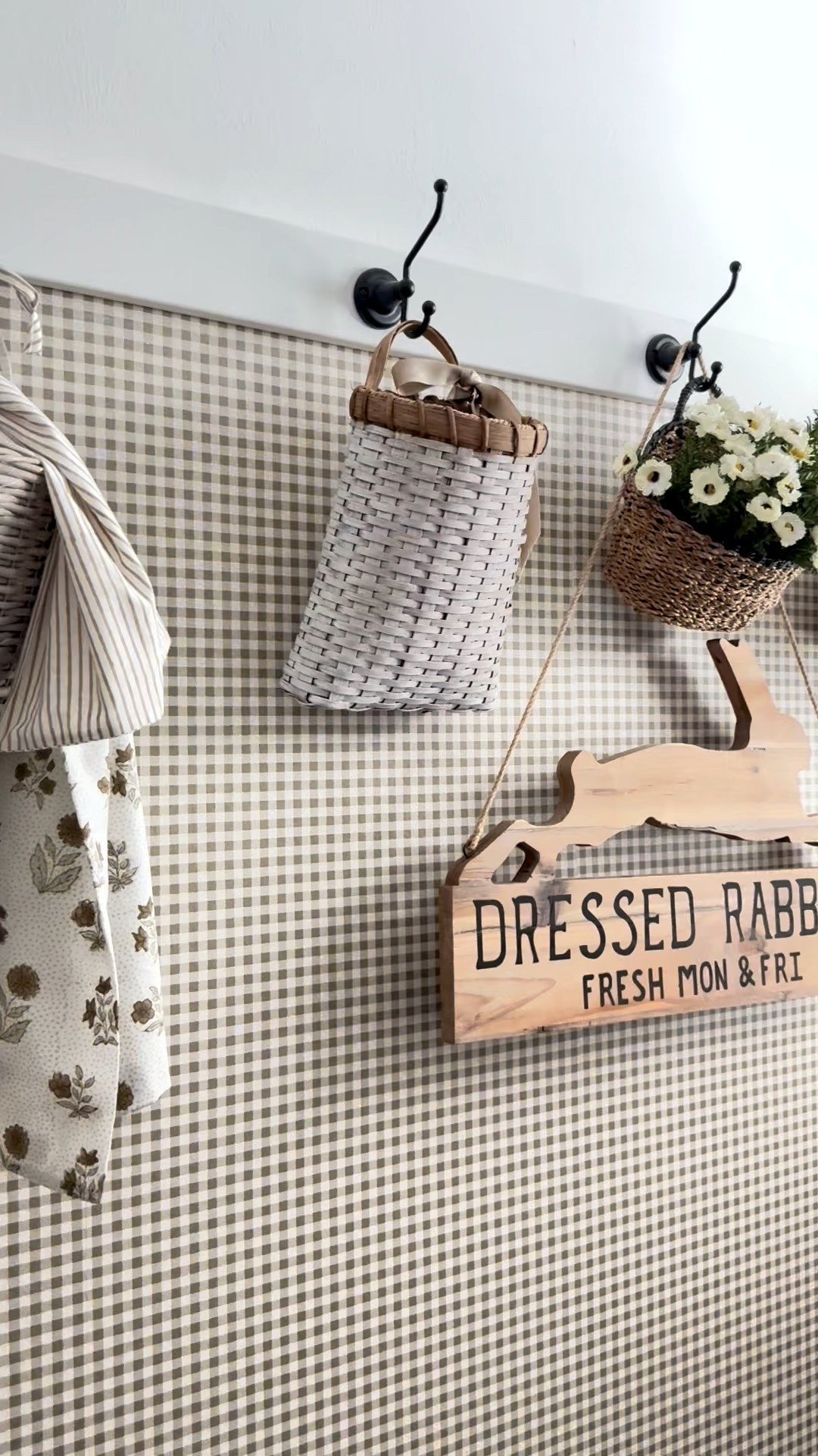 Want to add a European vintage touch to your home.  This rabbit sign can go in so many areas of a home.  That could be left year round too!  Imagine a charcuterie board gallery wall with white ironstone platters instant French country / cottage charm/ farmhouse 

#LTKU #LTKHome #LTKootd