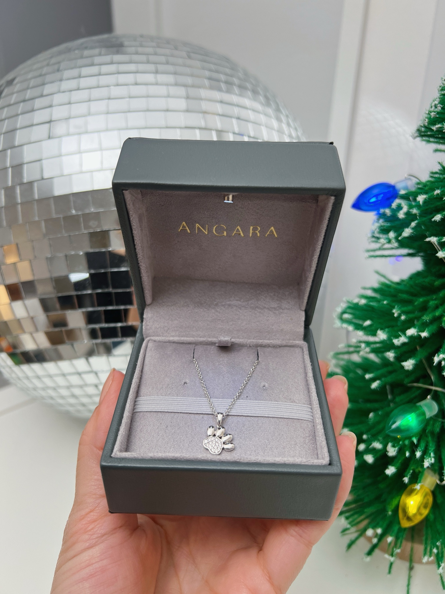 This Pavé-Set Diamond Paw Print Pendant is to die for 🐾 #CelebrateWithColor
#StyleWithAngara #GiftWithAngara #ad 

#LTKGiftGuide #LTKHoliday #LTKCyberWeek