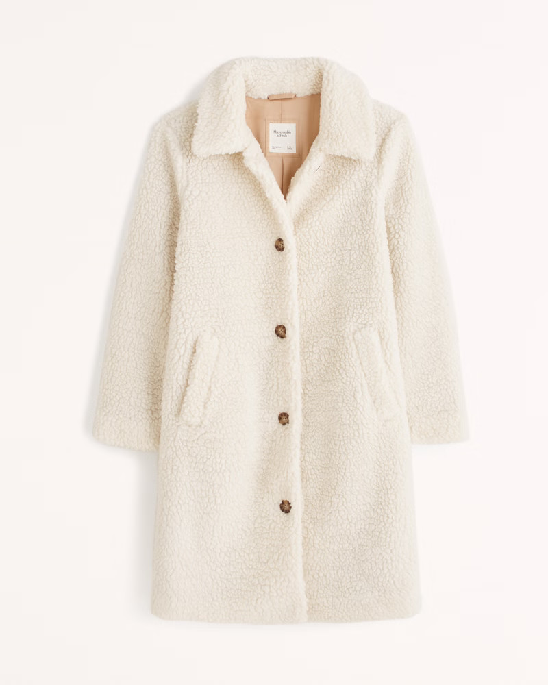 Sherpa Mod Coat | Abercrombie & Fitch (US)