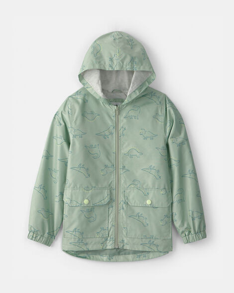 Carter's boys dinosaur raincoat 10 Green | Carter's Inc