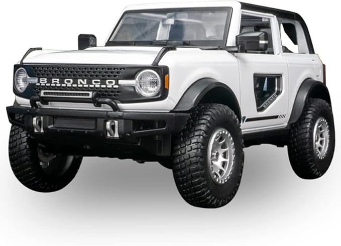 Diecast Car Ford Bronco 1:24, Mental Toy Cars Diecast Model, Pull Back Car, Gifts for Boys Adults... | Amazon (US)