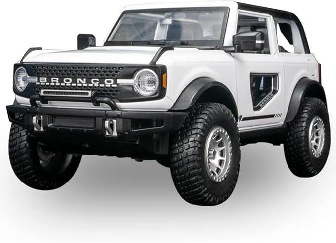 Diecast Car Ford Bronco 1:24, Mental Toy Cars Diecast Model, Pull Back Car, Gifts for Boys Adults... | Amazon (US)