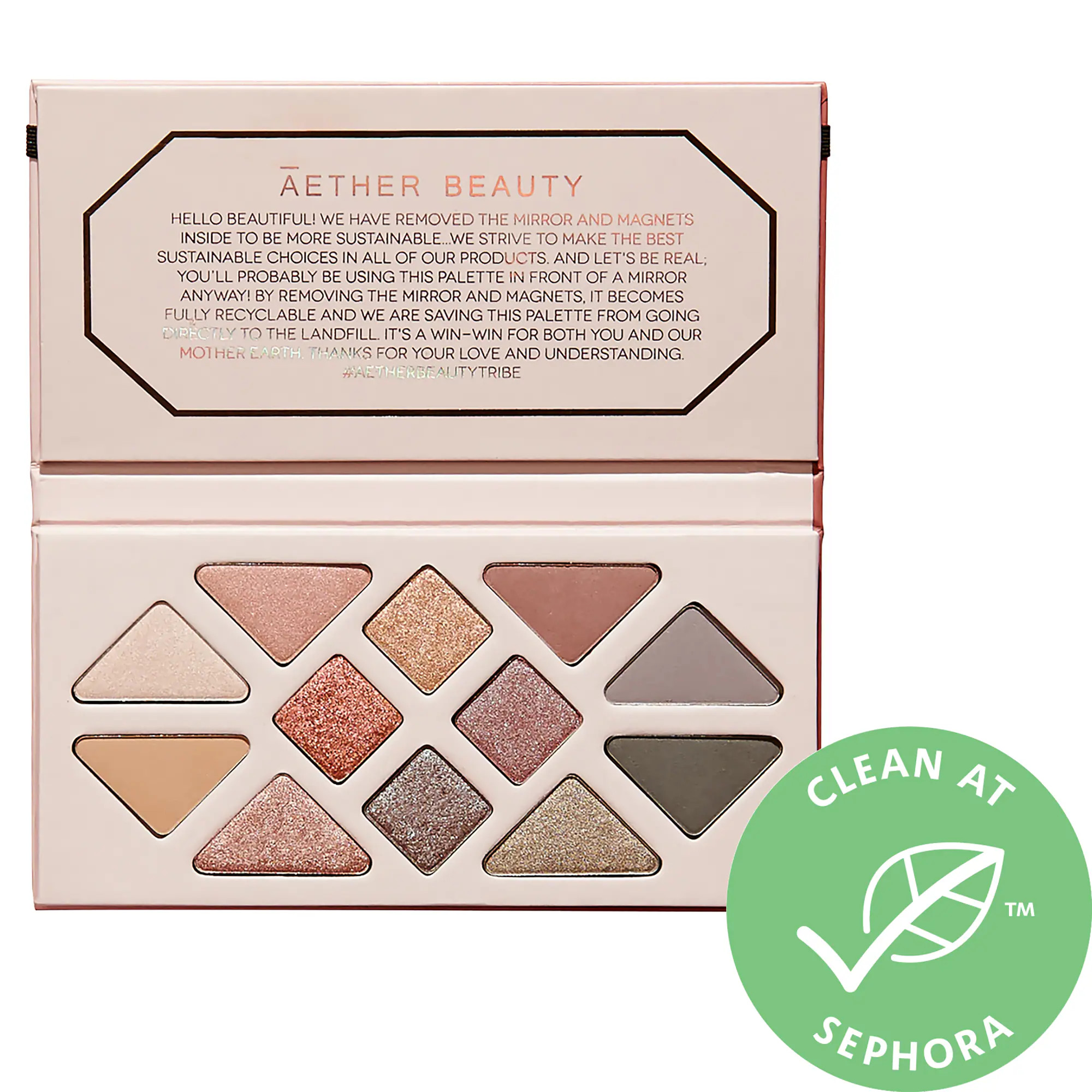 Aether Beauty Rose Quartz Crystal Gemstone Eyeshadow Palette | Sephora (US)