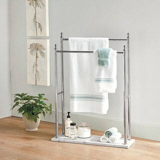 Marble Towel Stand Rack | Ballard Designs, Inc.