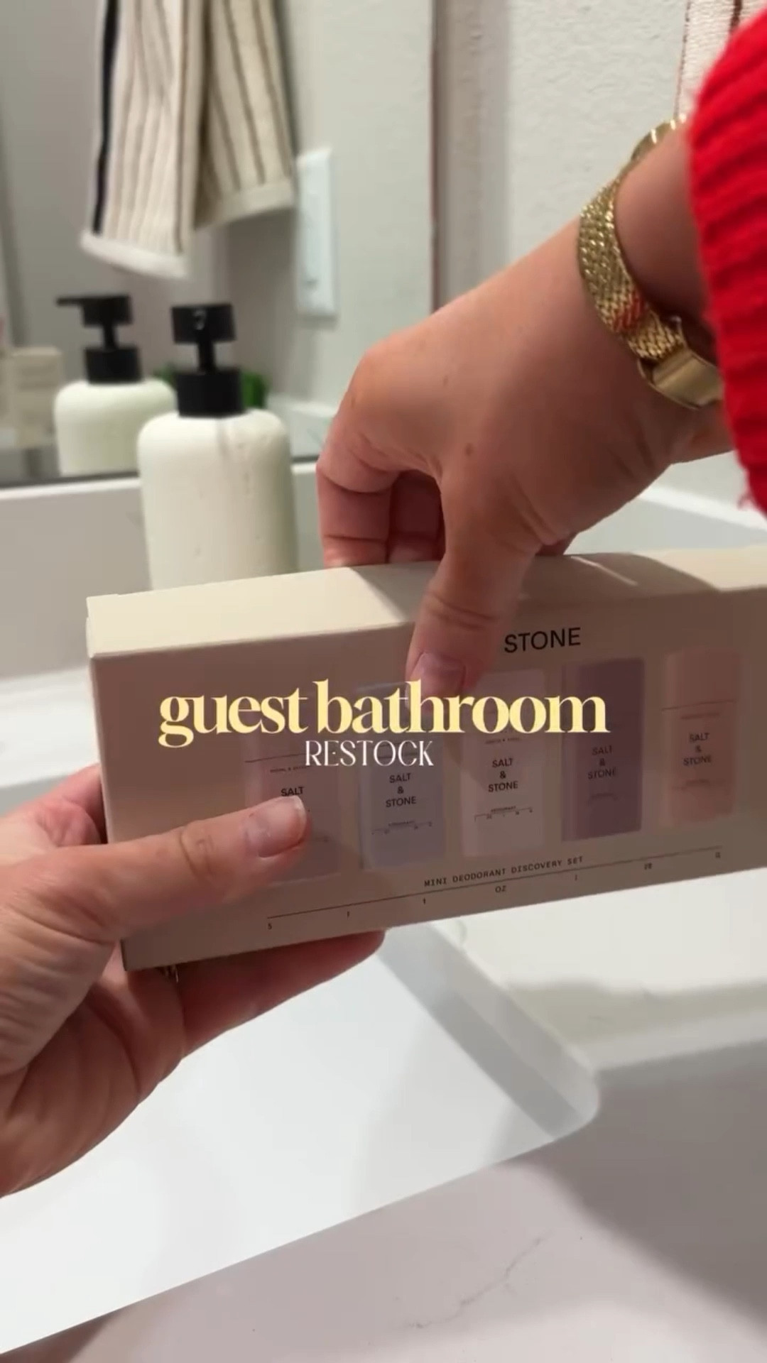 restock my guest bathroom with me 🫶🏼 

#bathroomrestock #guestbathroom #bathroomrestock #asmrrestock #aesthetichome