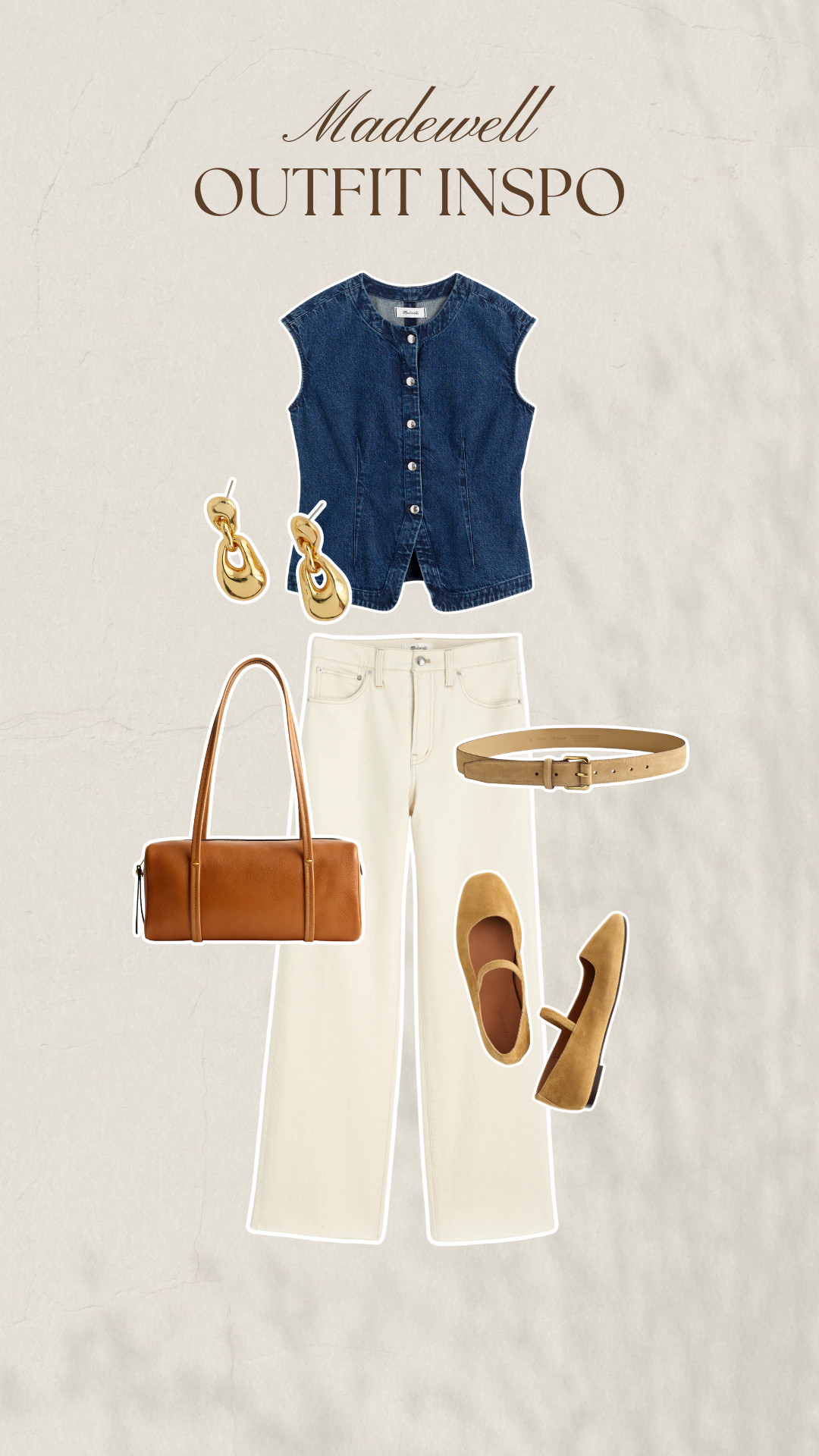 Casual/everyday outfit idea! Great for grabbing coffee or brunch with friends. All from Madewell!  

 #LTKootd #LTKSaleAlert #LTKPetite