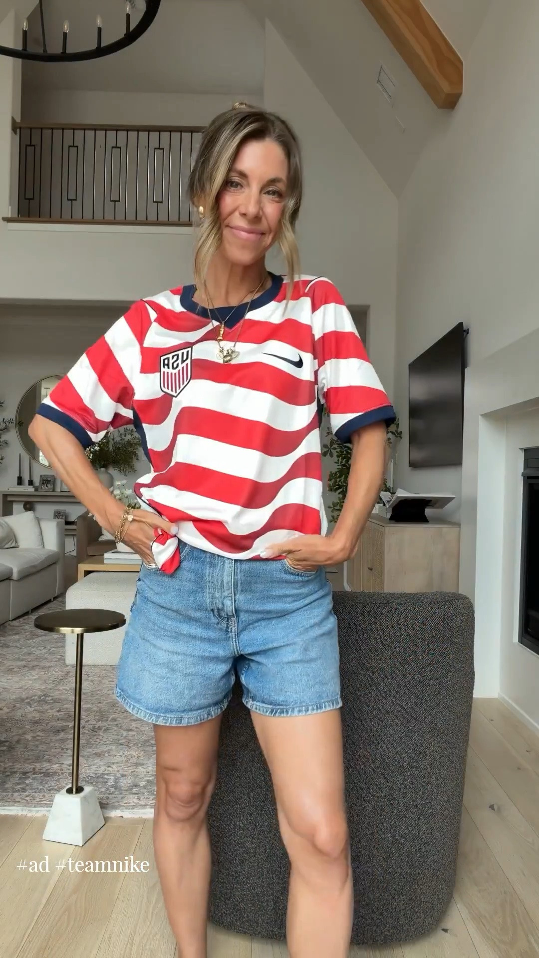 😍 the soccer jersey every American and U.S. fan needs asap!! ⚽️ 🏆 I’m in a size small!

#LTKootd #LTKActive #LTKfitnessgoals