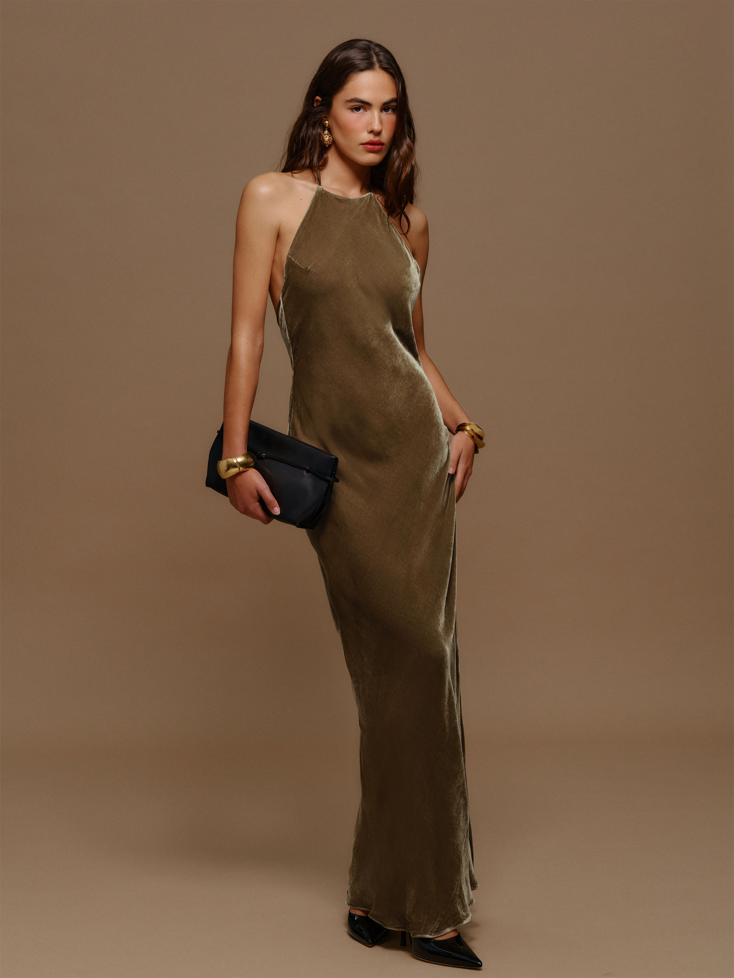 Jeany Velvet Dress | Reformation (Global)