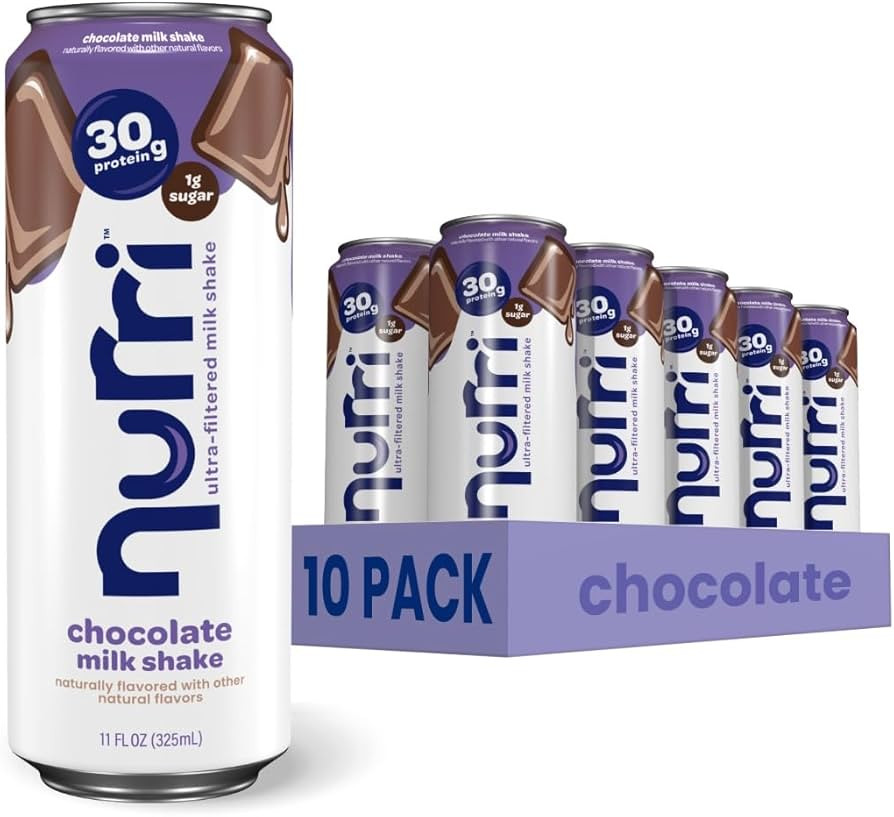 Nurri - 30g Protein Ultra Filtered Milk Shake – Chocolate - Lactose Free, Low Sugar, 150 Calori... | Amazon (US)