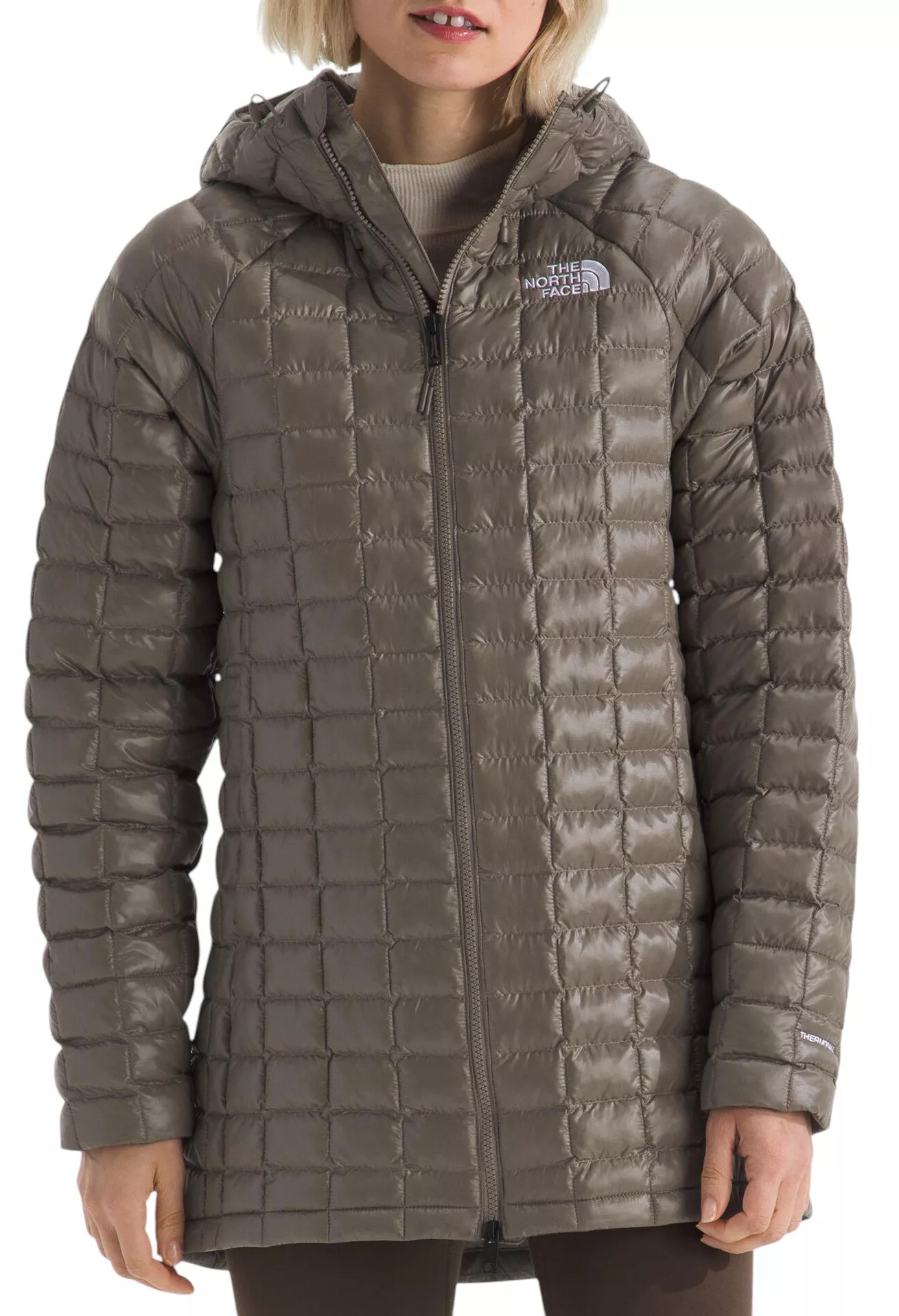 The North Face Women's Thermoball Hooded Parka, Medium, Mocha Brown | DICK'S Sporting Goods
