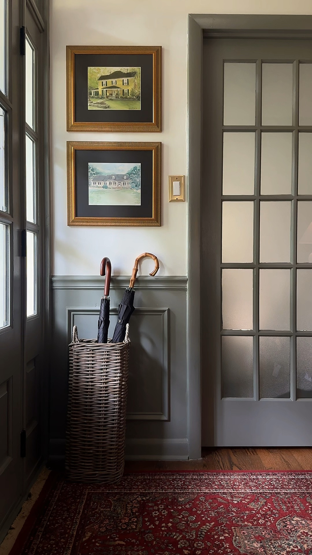 I finally realized this corner just needed an umbrella stand for rainy fall days ahead 

#LTKHome