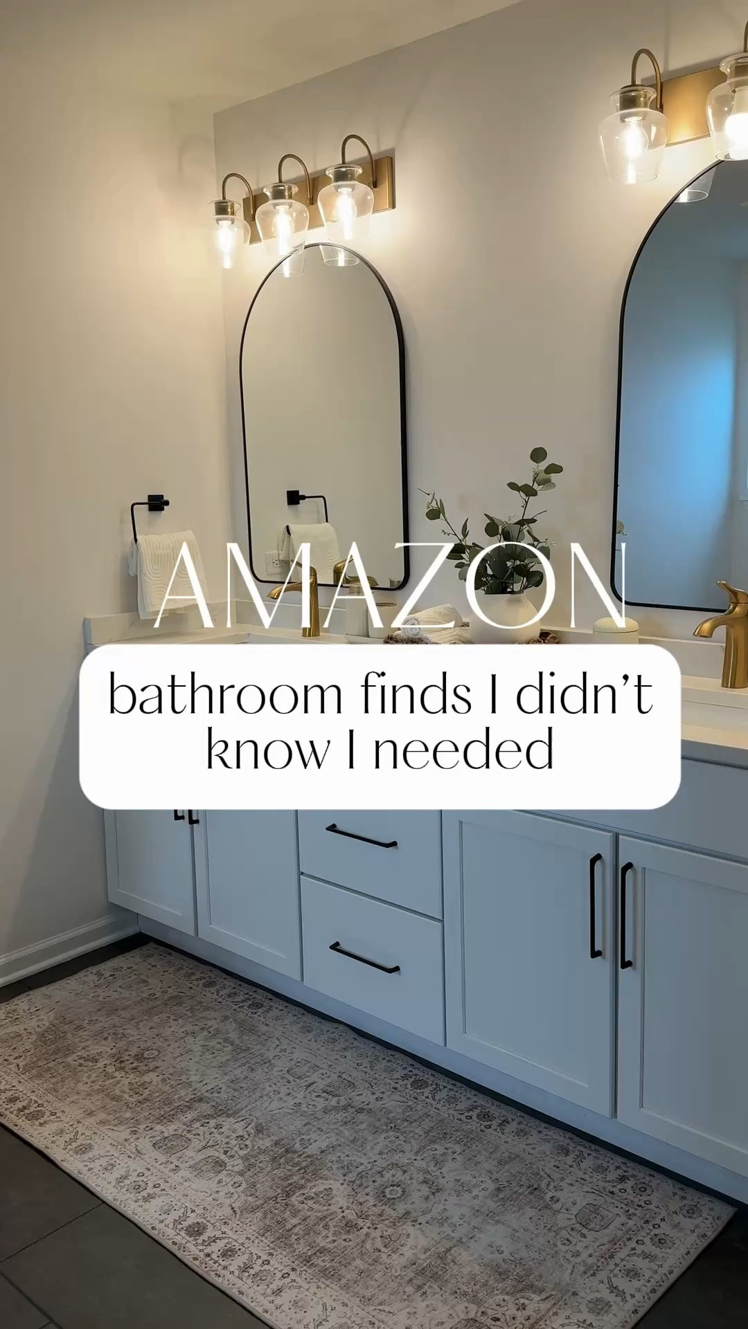 Amazon bathroom finds I didn’t know I needed!🤩A round up of my top Amazon bathroom decor and organization must haves!🙌

#LTKU #LTKHome #LTKSaleAlert