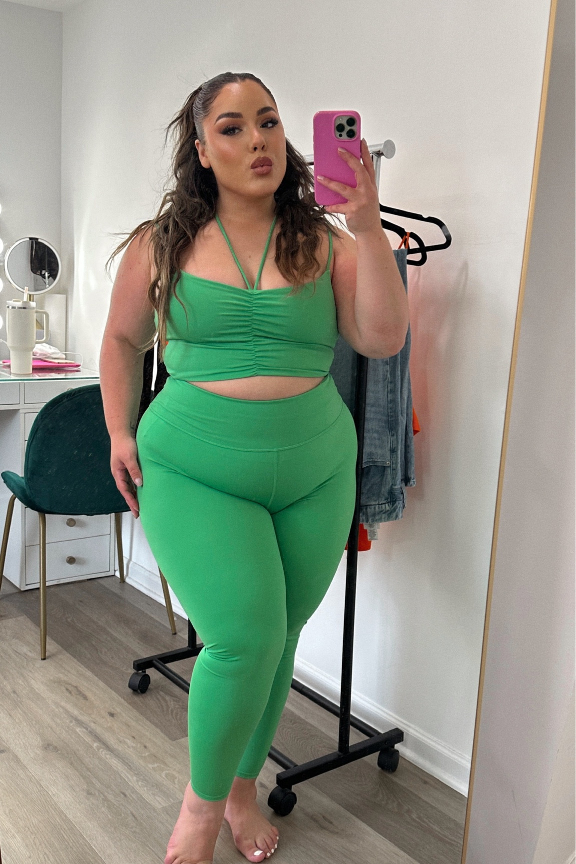 Revolve Green Set
#Revolve 
#plussizefashion


#LTKcurves