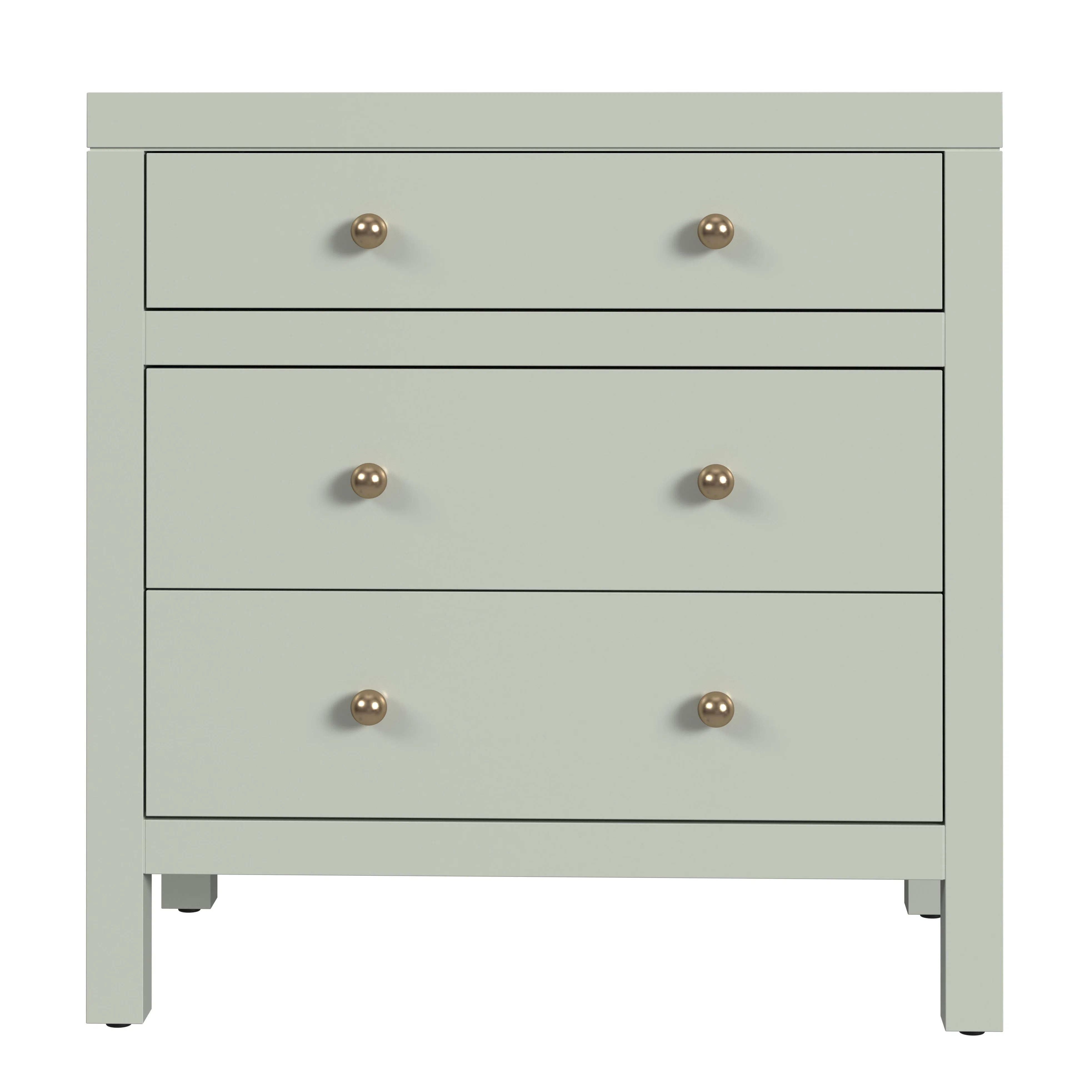 Celine 25" 3-Drawer Dresser | Wayfair North America