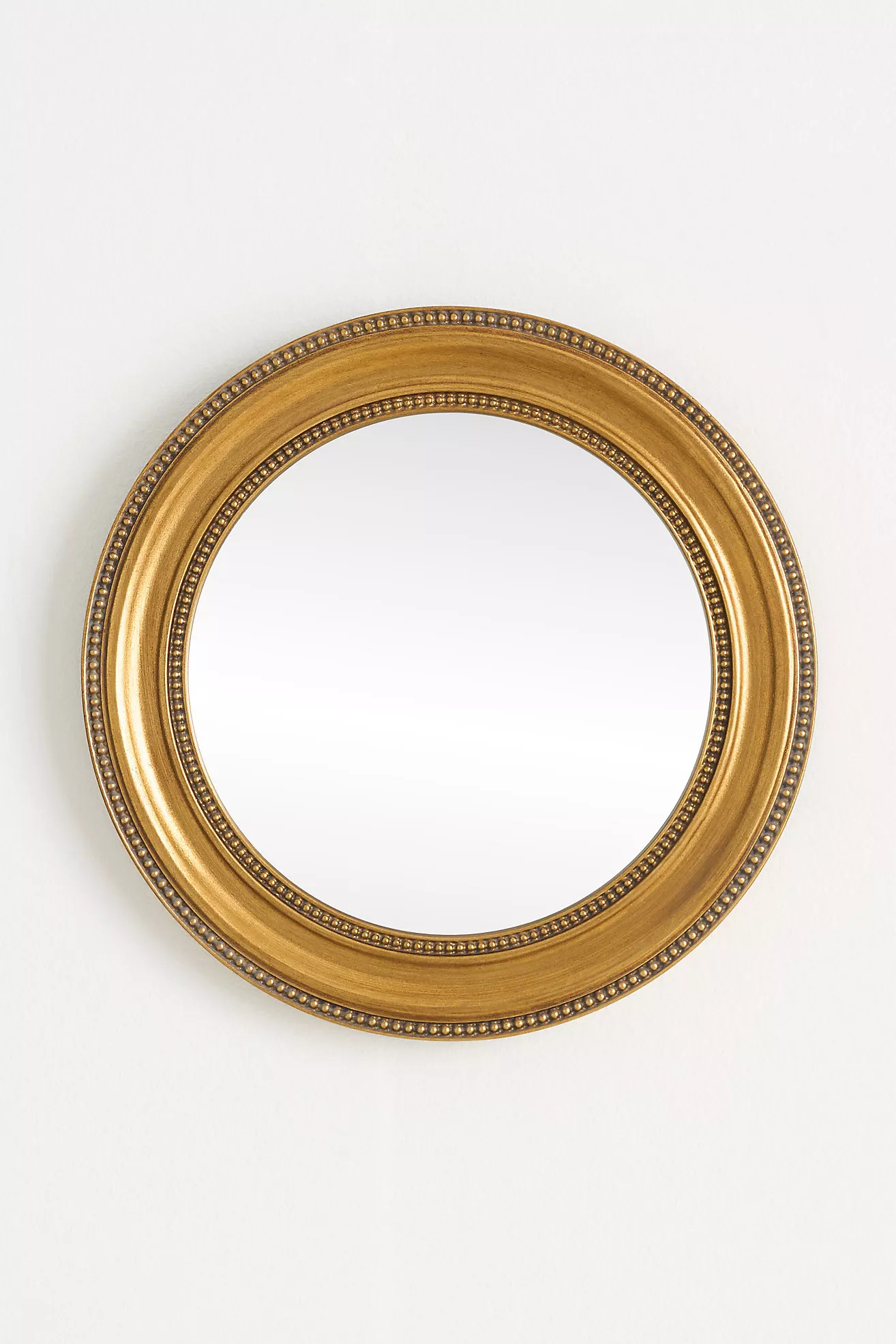 The Gleaming Louie Beaded Gallery Wall Mirror | Anthropologie (US)