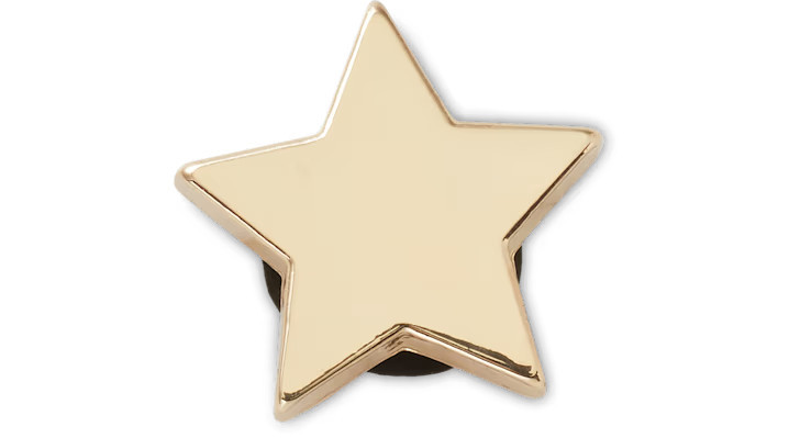 Tiny Gold Simple Star | Crocs (US)