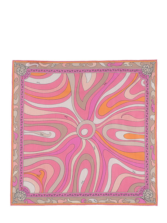 Printed cotton scarf | Luisaviaroma