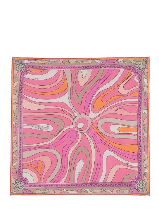 Printed cotton scarf | Luisaviaroma