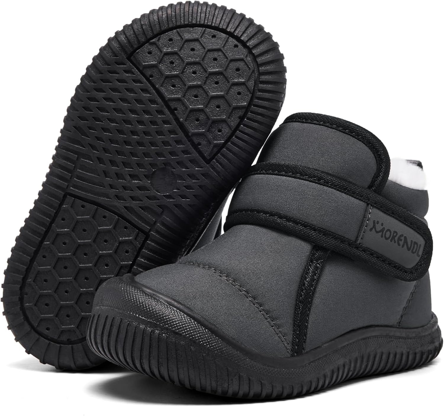 MORENDL Toddler Snow Boots Baby Booties Infant Winter Shoes First Walking Shoes | Amazon (US)