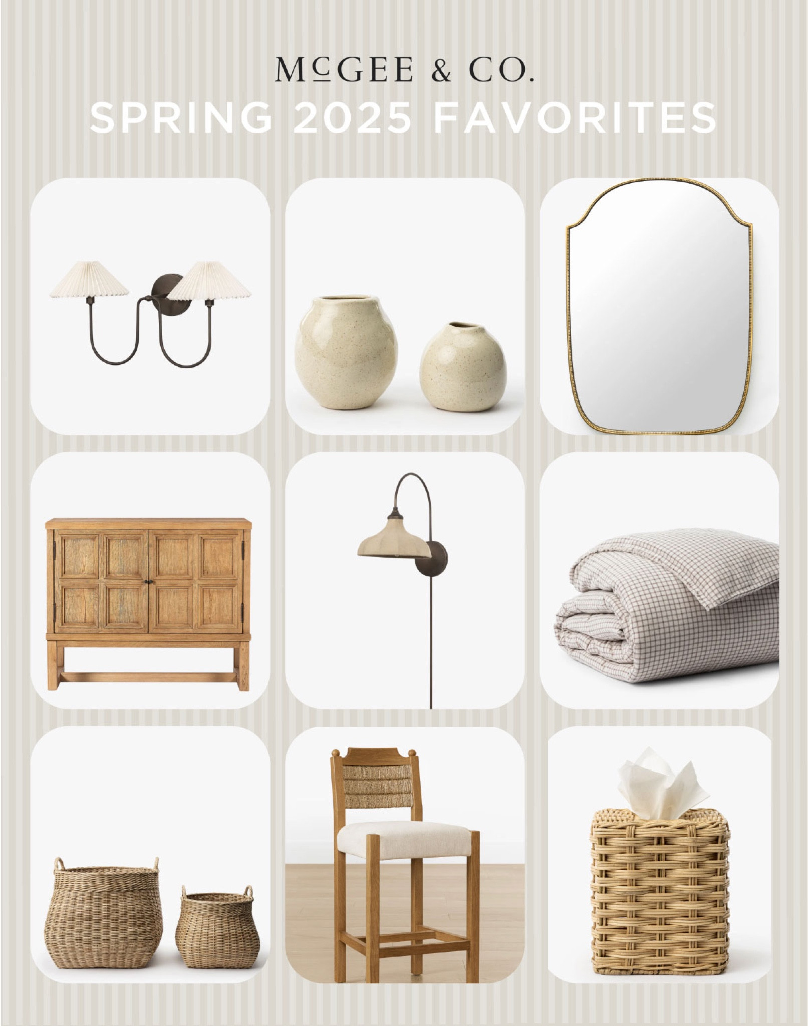 My picks from the new McGee & Co Spring 2024 collection 🌿

#LTKFindsUnder100 #LTKSeasonal #LTKHome