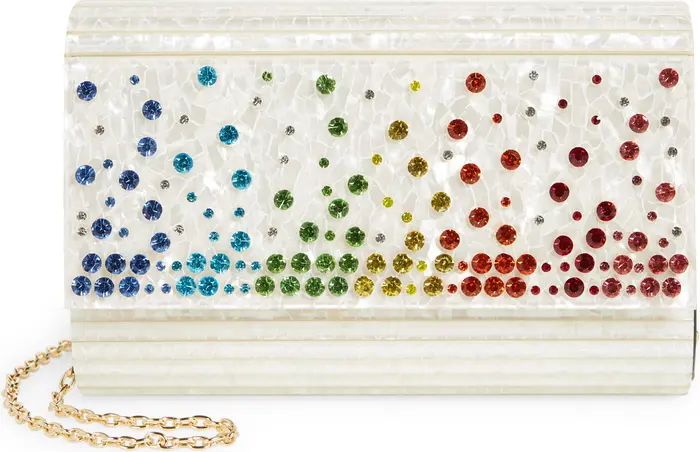 Crystal Embellished Party Clutch | Nordstrom Rack