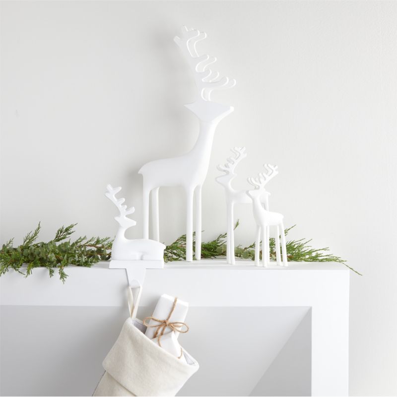 White Reindeer | Crate and Barrel | Crate & Barrel