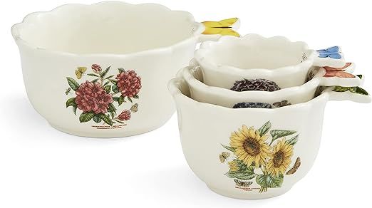 Portmeirion Botanic Garden Bouquet Collection | Set of 4 Measuring Cups | Measuring Cup Set with ... | Amazon (US)