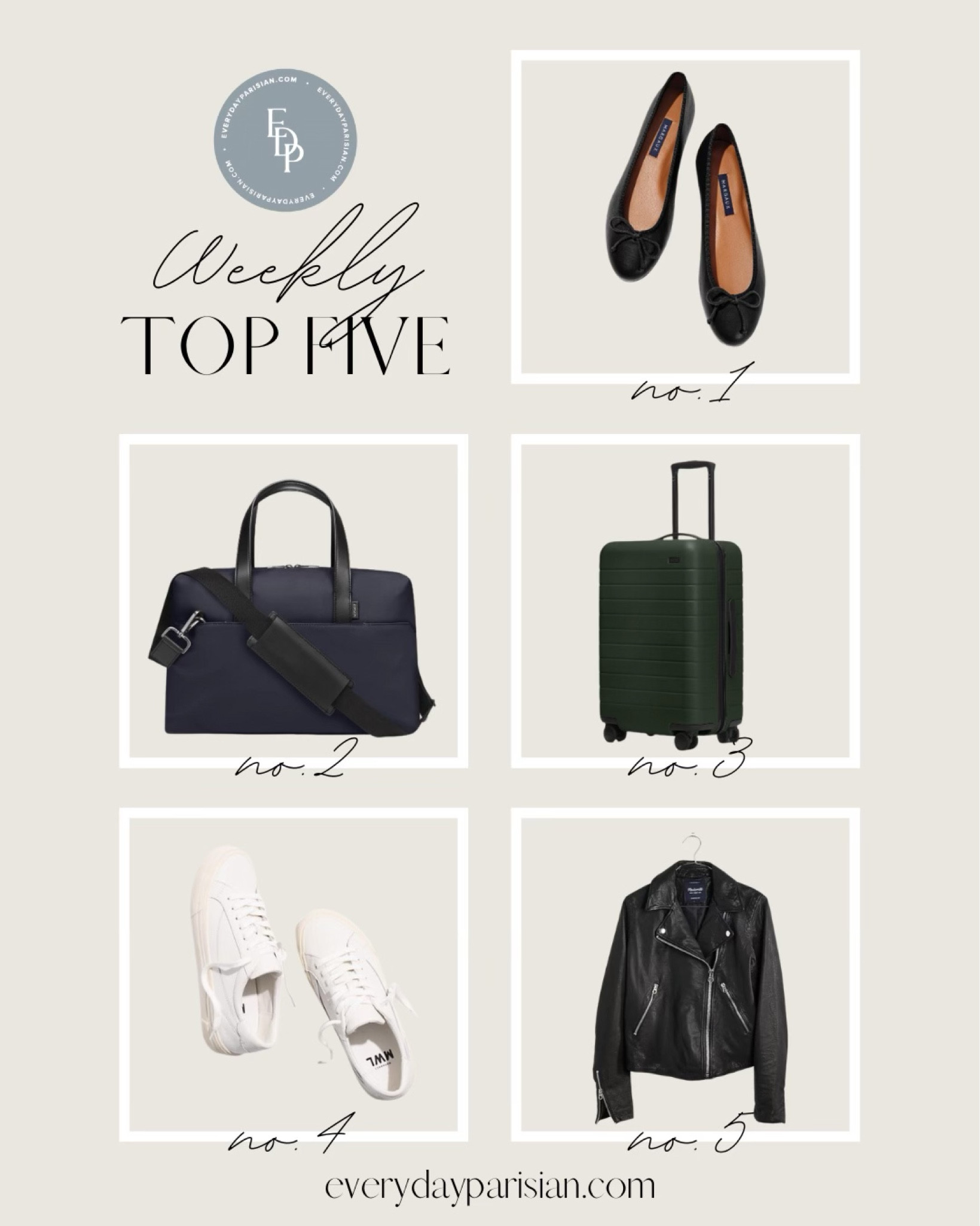 This week’s best sellers perfect for a weekend in Paris. My favorite Away suitcases and comfortable walking shoes. 

#LTKunder100 #LTKtravel #LTKstyletip