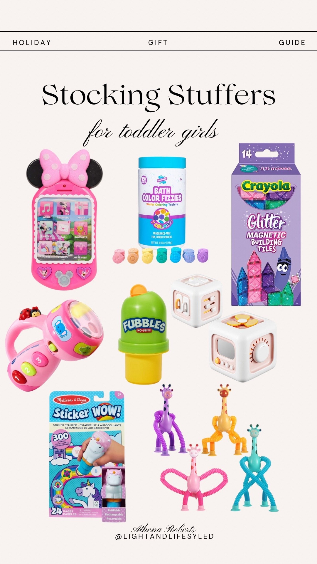 Stocking stuffers for toddler girls!

Gifts, Christmas gifts, gift guide, toddler girls

#LTKGiftGuide #LTKSaleAlert #LTKHoliday