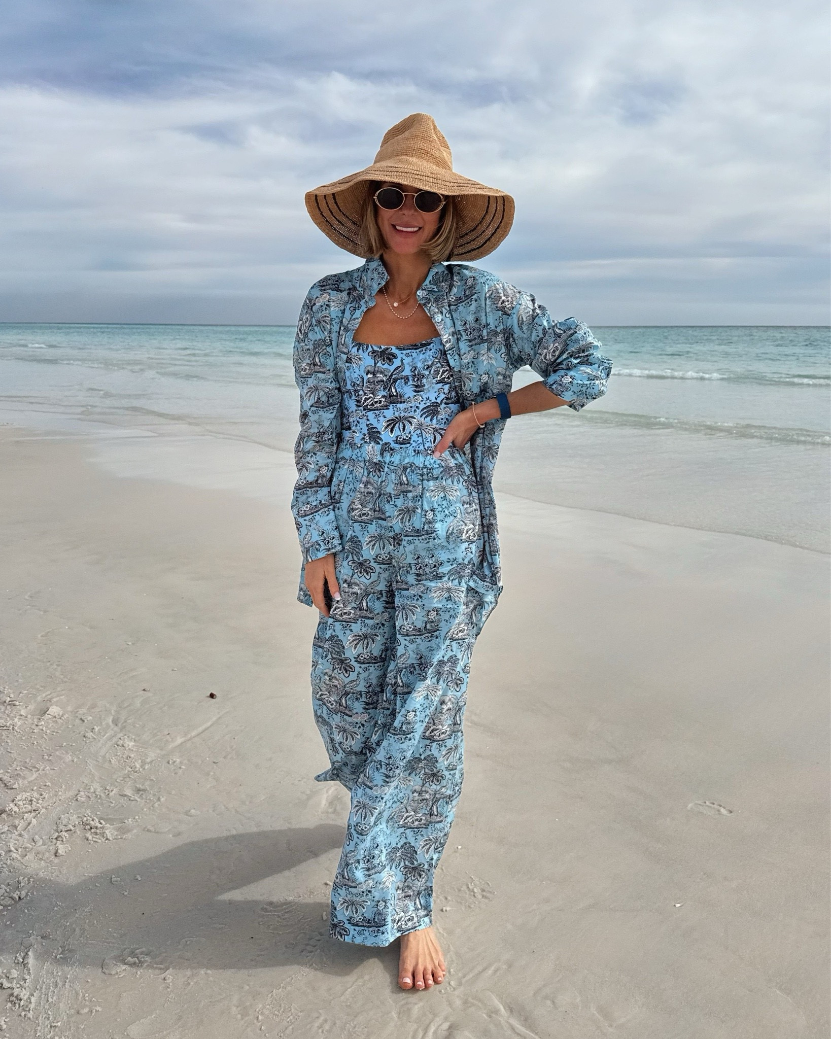 Spring break ready 🌊
Loving this matching set and is completely mom-approved! 

#LTKSwim #LTKSeasonal #LTKootd