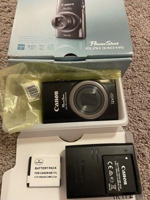 Canon  powershot elph 340 hs Come With Box Excellent 2 Batteries | eBay US