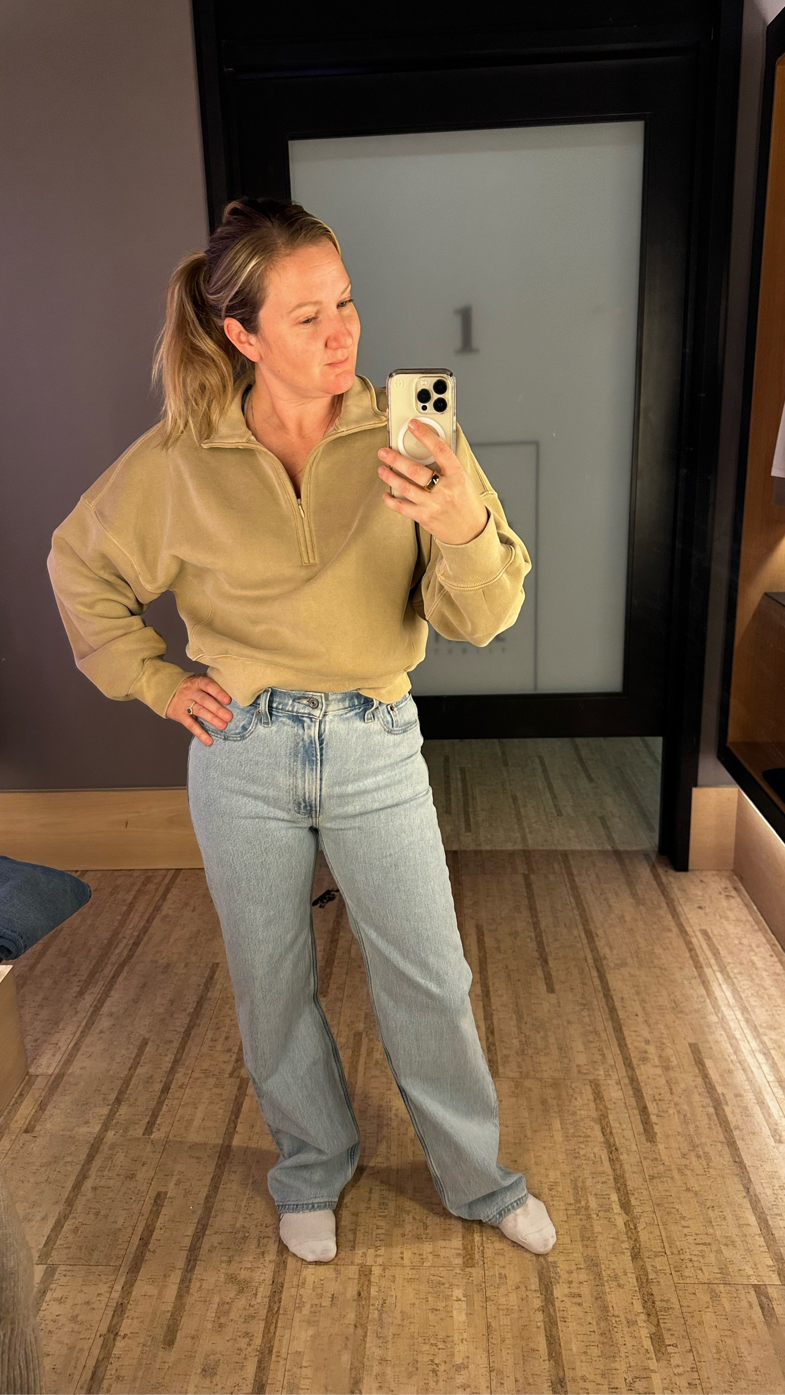 90’s relaxed fit jeans are perfect Fall jeans. My favorite quarter zip sweatshirt. 



#LTKover40 #LTKstyletip #LTKfindsunder100