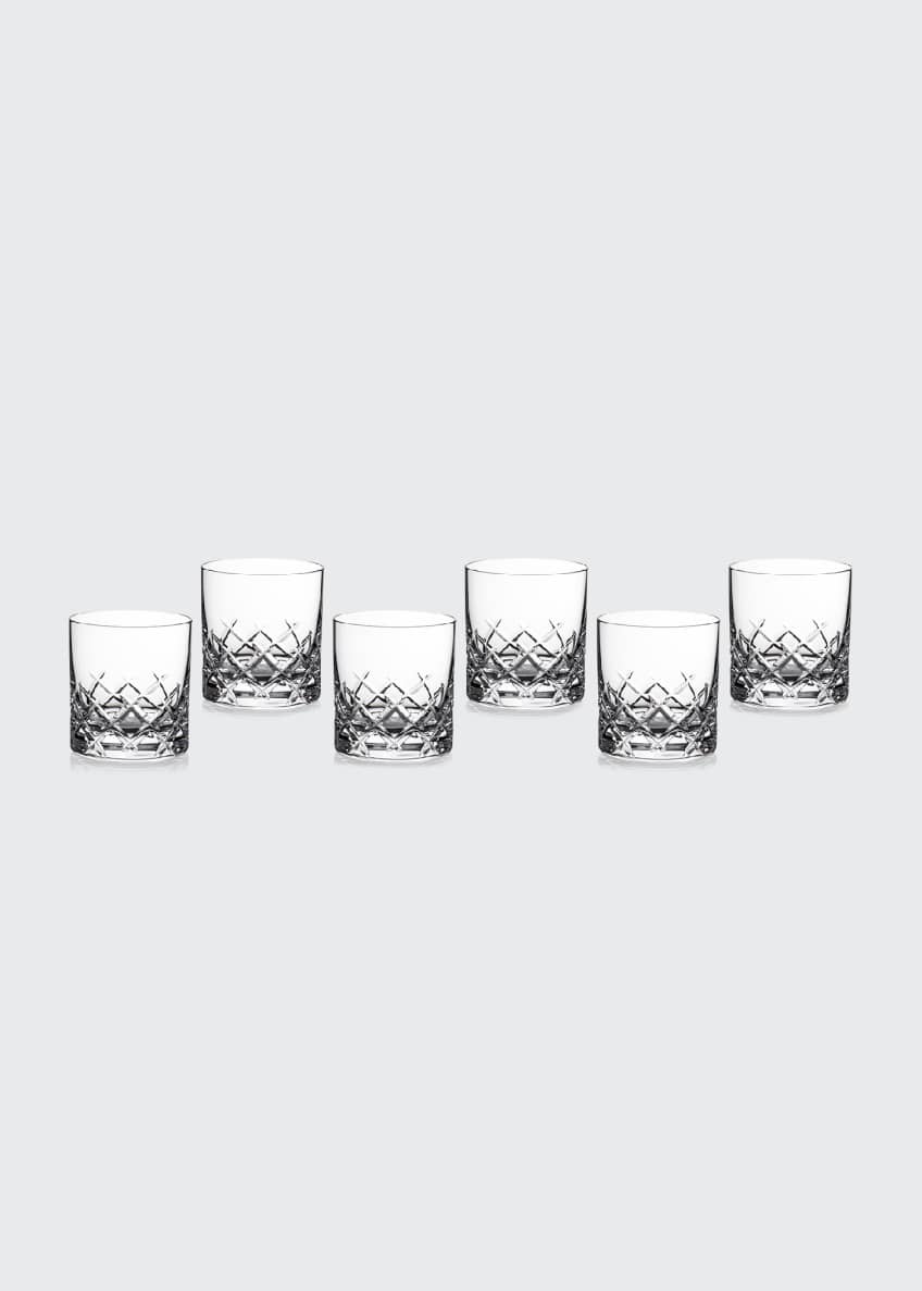 Marquis Brixton Crystal Double Old-Fashioned Glasses, Set of 6 | Bergdorf Goodman