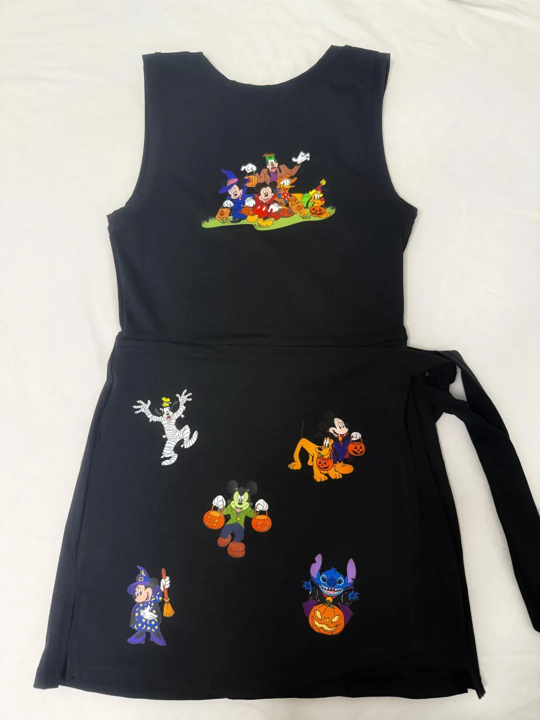 Disney Halloween Black Dress – Cute Cartoon Friends Trick or Treat - Etsy | Etsy (US)