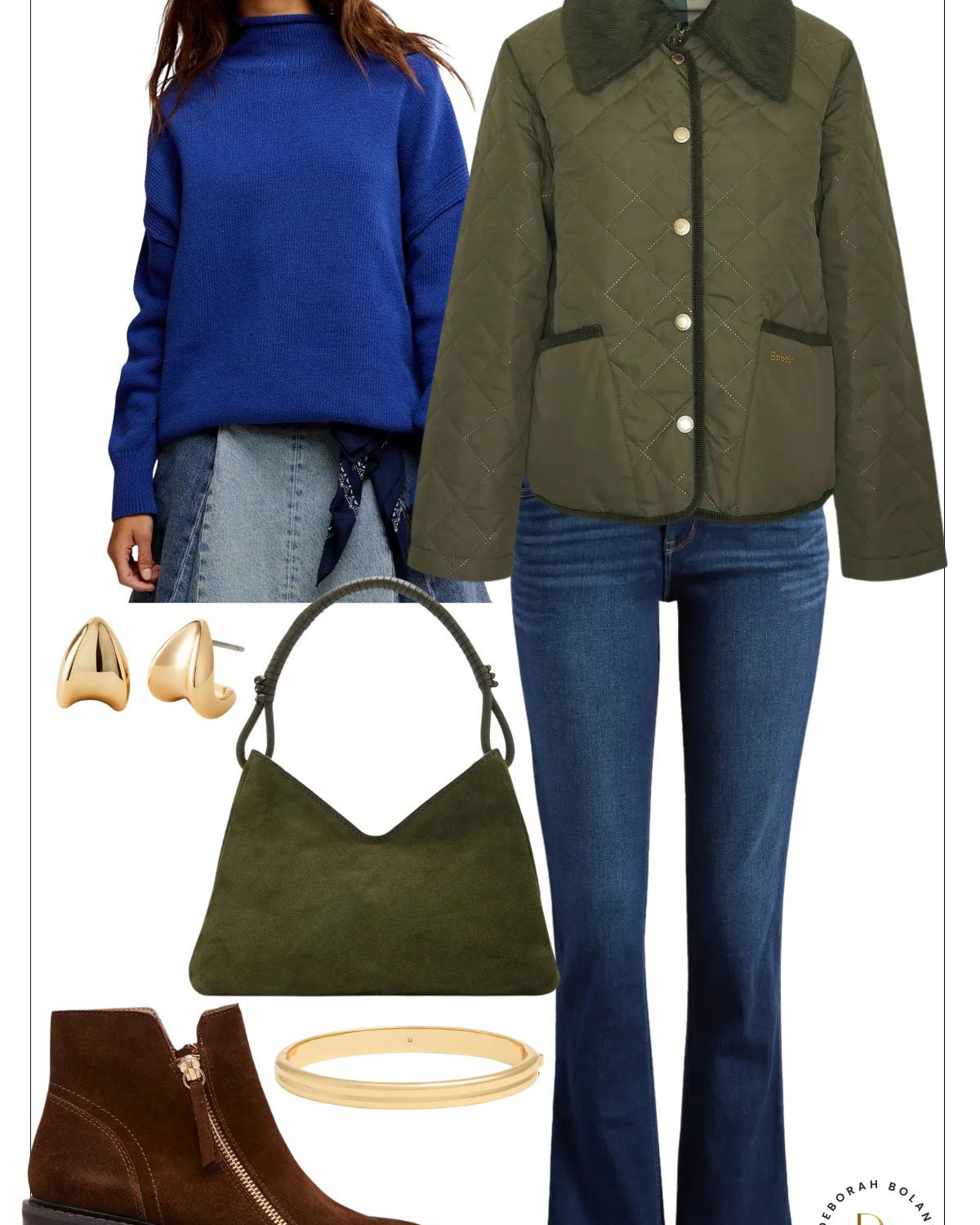 A cobalt blue sweater is such an easy way to brighten up your wardrobe 💙 It’s classic, versatile, and adds the perfect pop of color to so many outfits. Four different ways to wear one sweater—which look would you choose first? ✨

#LTKSeasonal #LTKOver40 #LTKSaleAlert