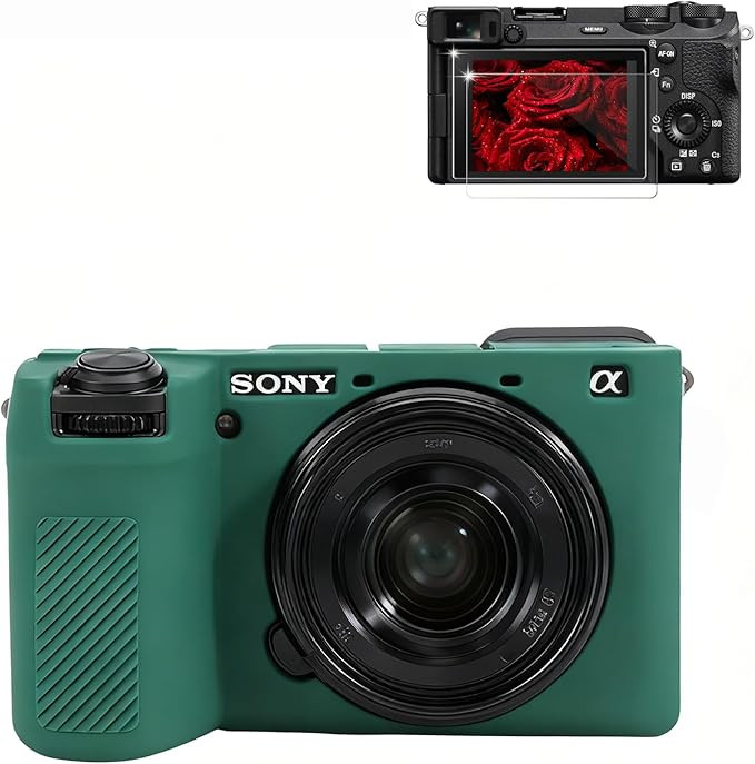 Case for Sony A6700 Camera Accessories, A6700 Soft Silicone Protective Case with Screen Protector... | Amazon (US)
