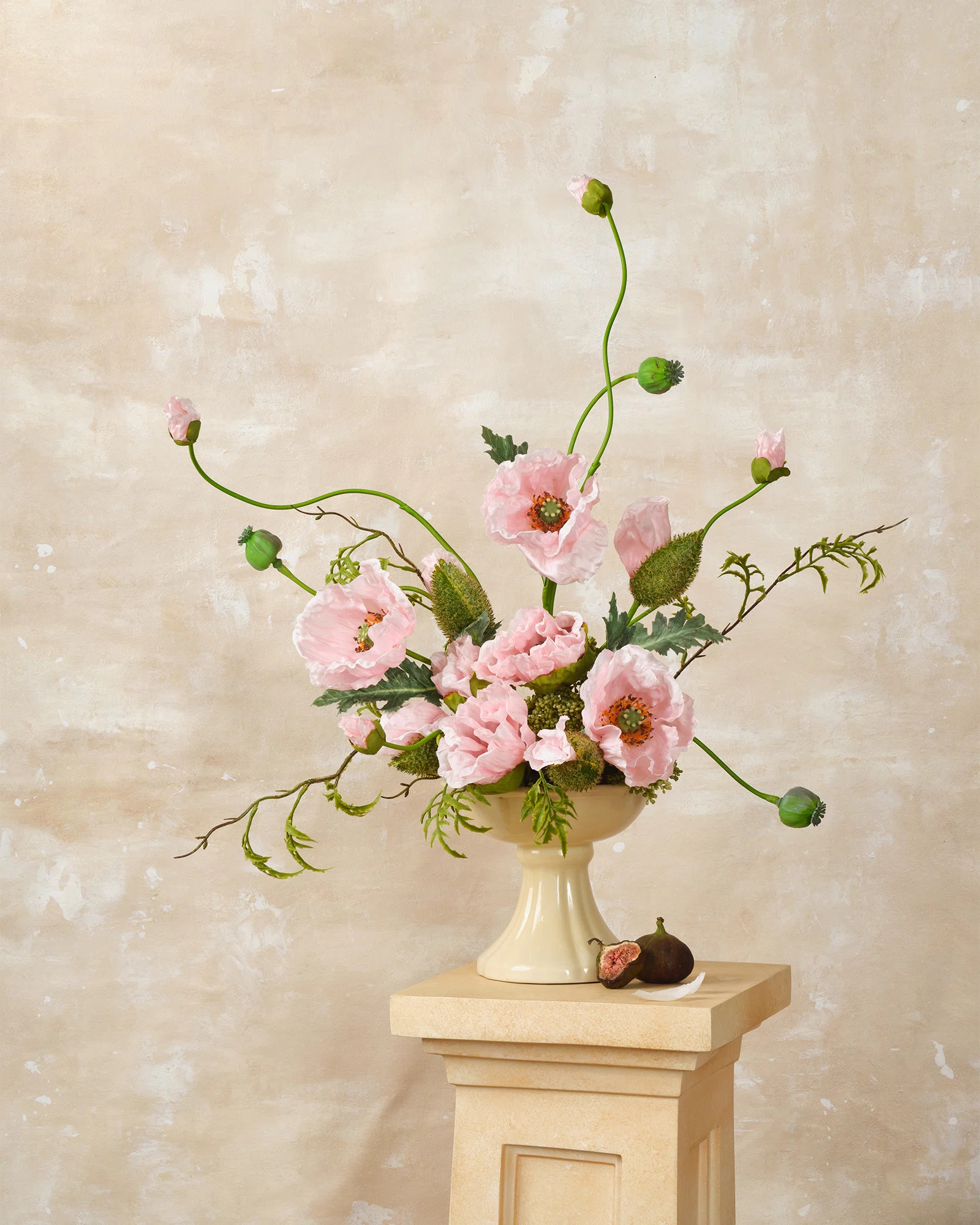 15" Artificial Poppy Flowers - Pink (Set Of 18) | Wayfair North America