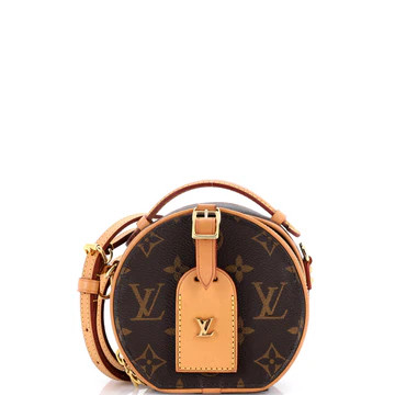 Louis Vuitton Mini Boite Chapeau Bag Monogram Canvas Brown 3778399 | Rebag