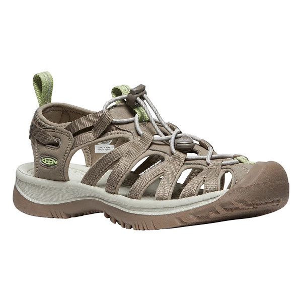 Women's KEEN Whisper Closed Toe Sandals 9 Timberwolf/Tarragon | Scheels