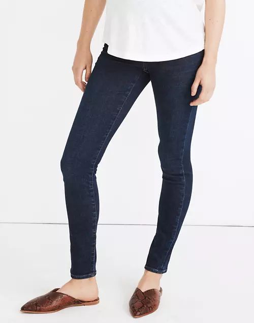 Maternity Over-the-Belly Skinny Jeans in Orland Wash: TENCEL™ Denim Edition | Madewell