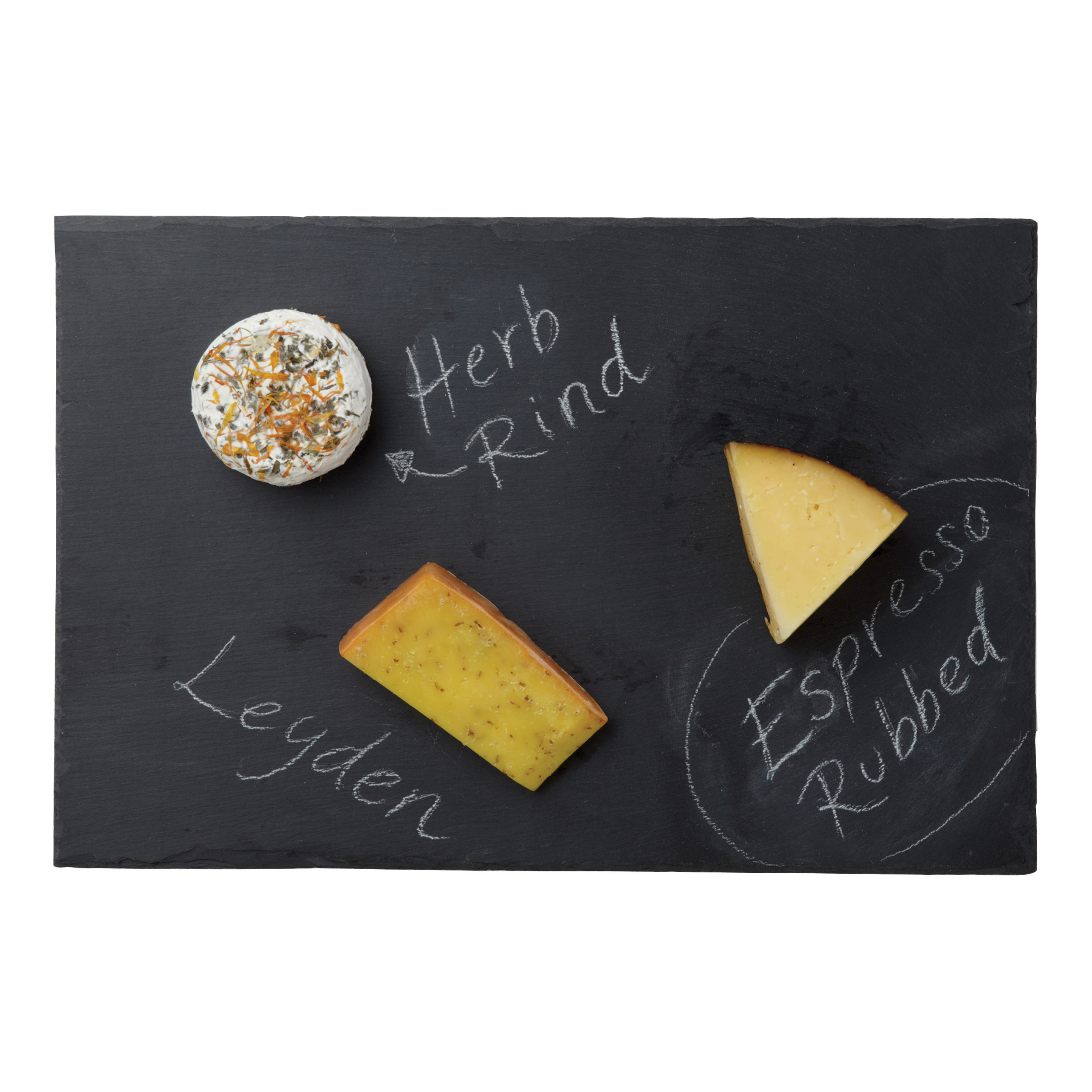 Slate Cheese Serving Board with Chalk | World Market